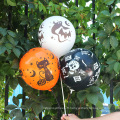 12 pouces Halloween Ballon Halloween Decoration Supplies Displies Five Impring Top Side Pumpkin Rubber Ballons